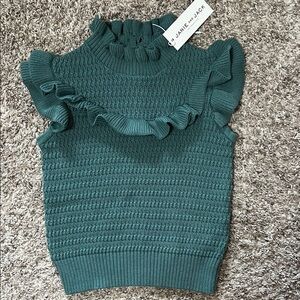 Jamie & Jack ruffle sweater